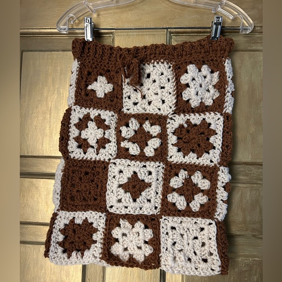 Dresses & Skirts - Crochet wool skirt